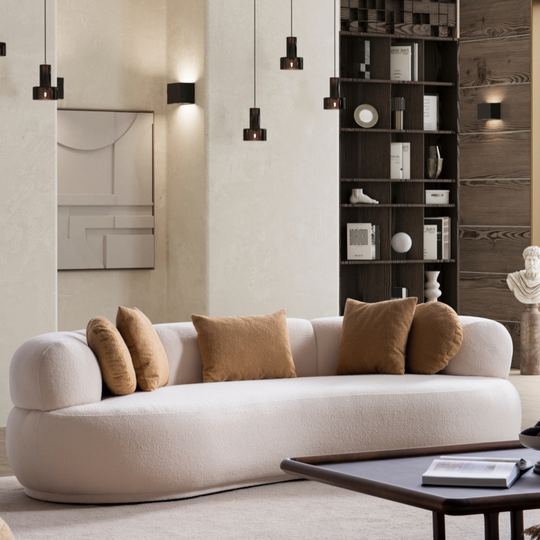 Canapea modernă bucle, Camelia