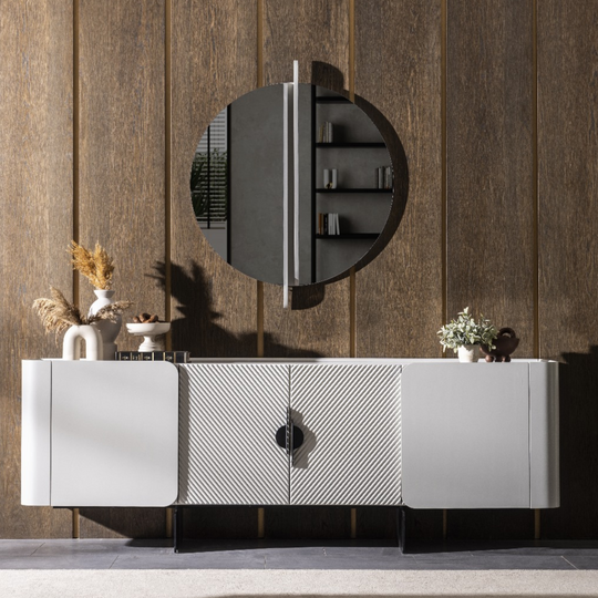 Comoda cu oglinda de dining De Lux, Zeren