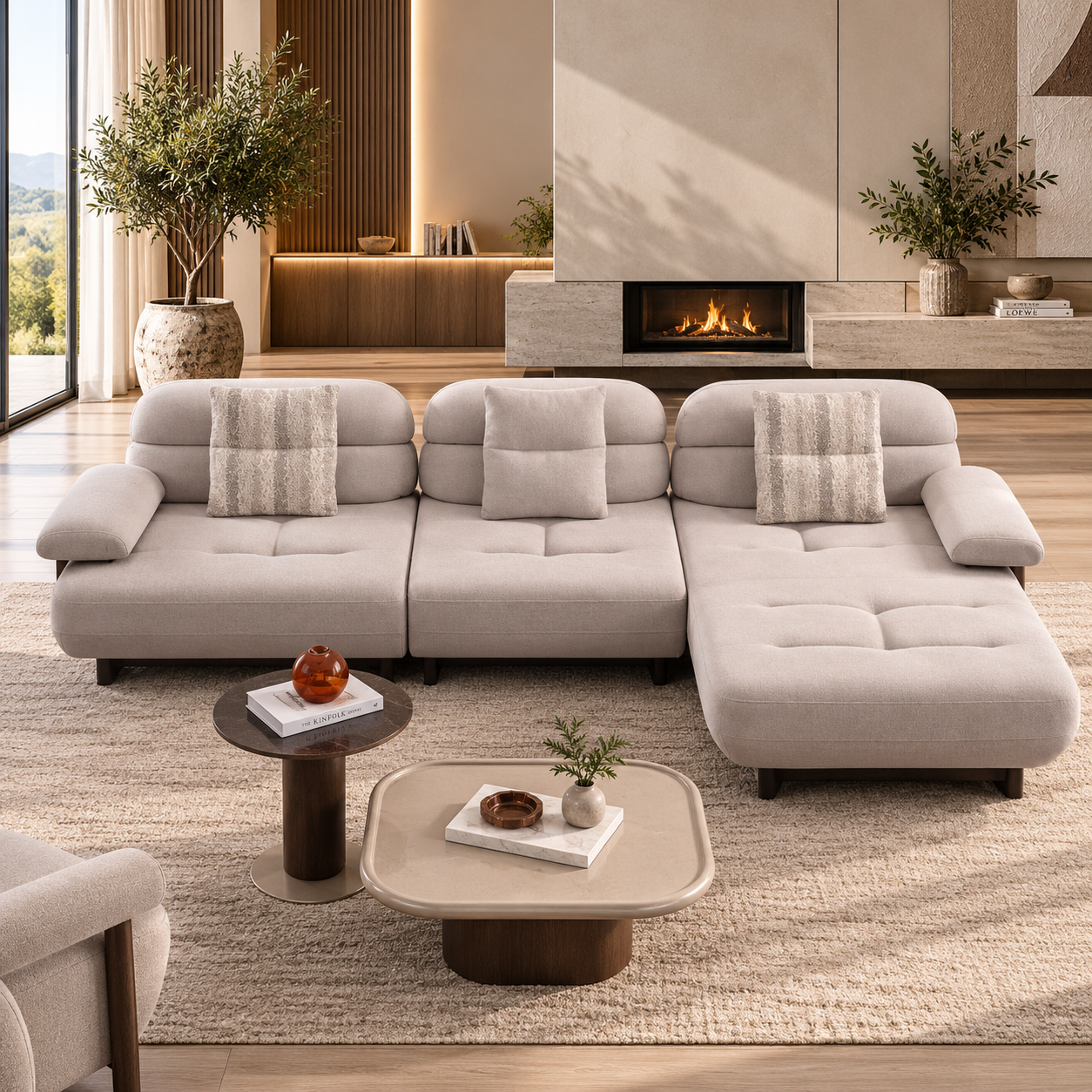 Colțar Modular de Lux, Boffi – Configurabil și Personalizabil