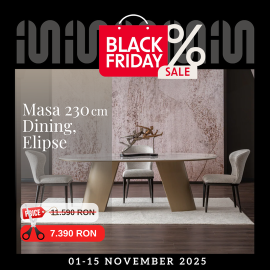 Masa de Dining de Lux , Elipse