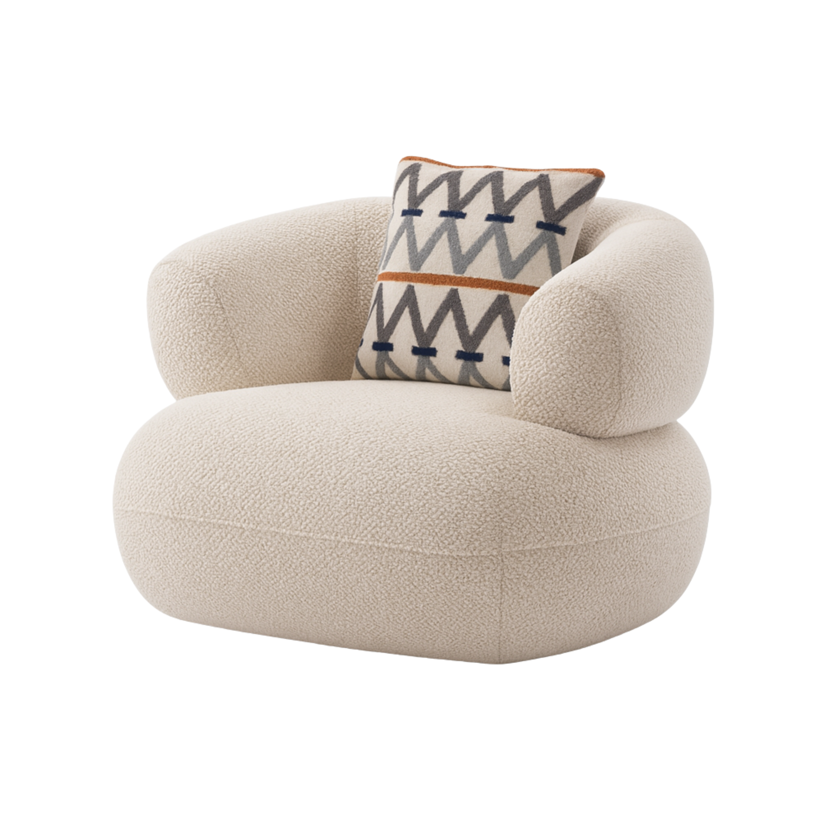 Fotoliu Bucle Rotativ, Glamour