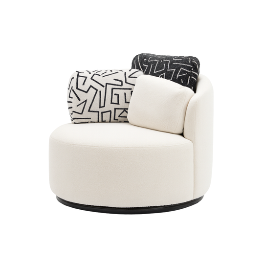 Fotoliu Bucle, Perla Still