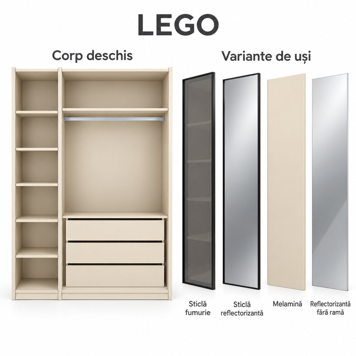 Dulap Modular de Lux Lego