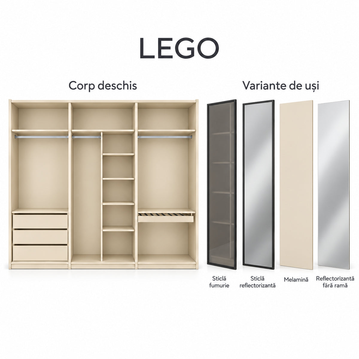Dulap Modular de Lux Lego