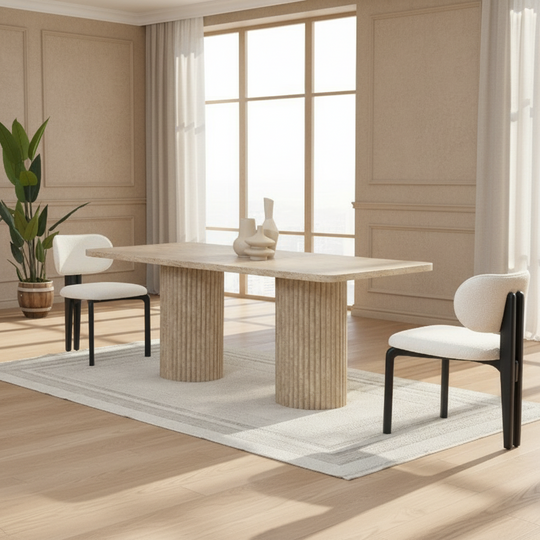 Set Masa de Dining cu Scaune, Belis