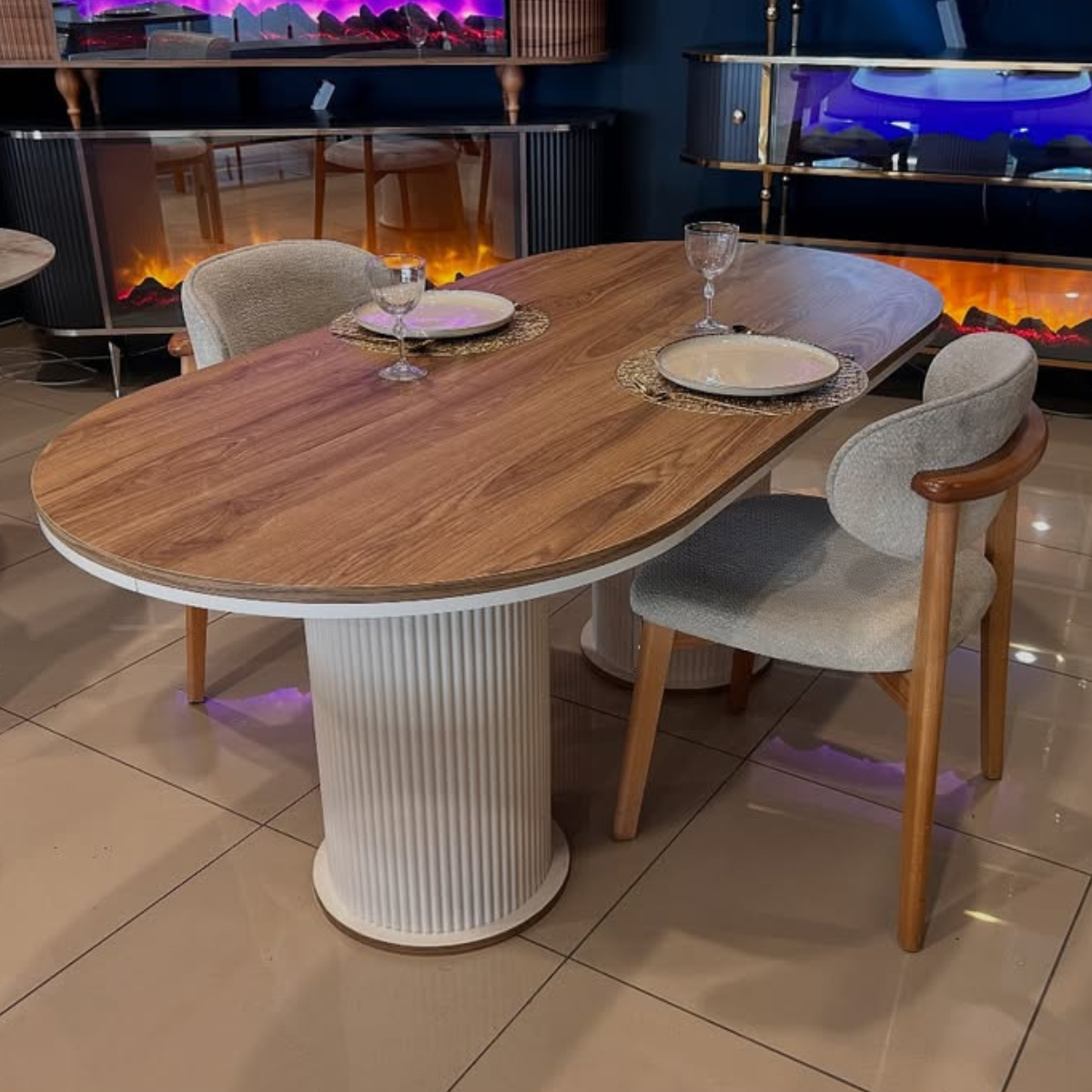 Masă ovala de Dining, Oslo