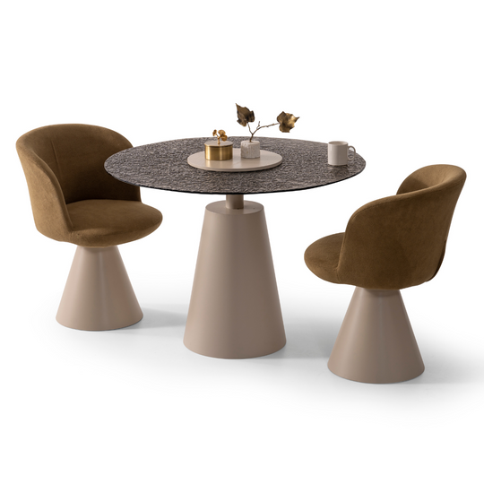 Masa de dining rotunda, Aura S