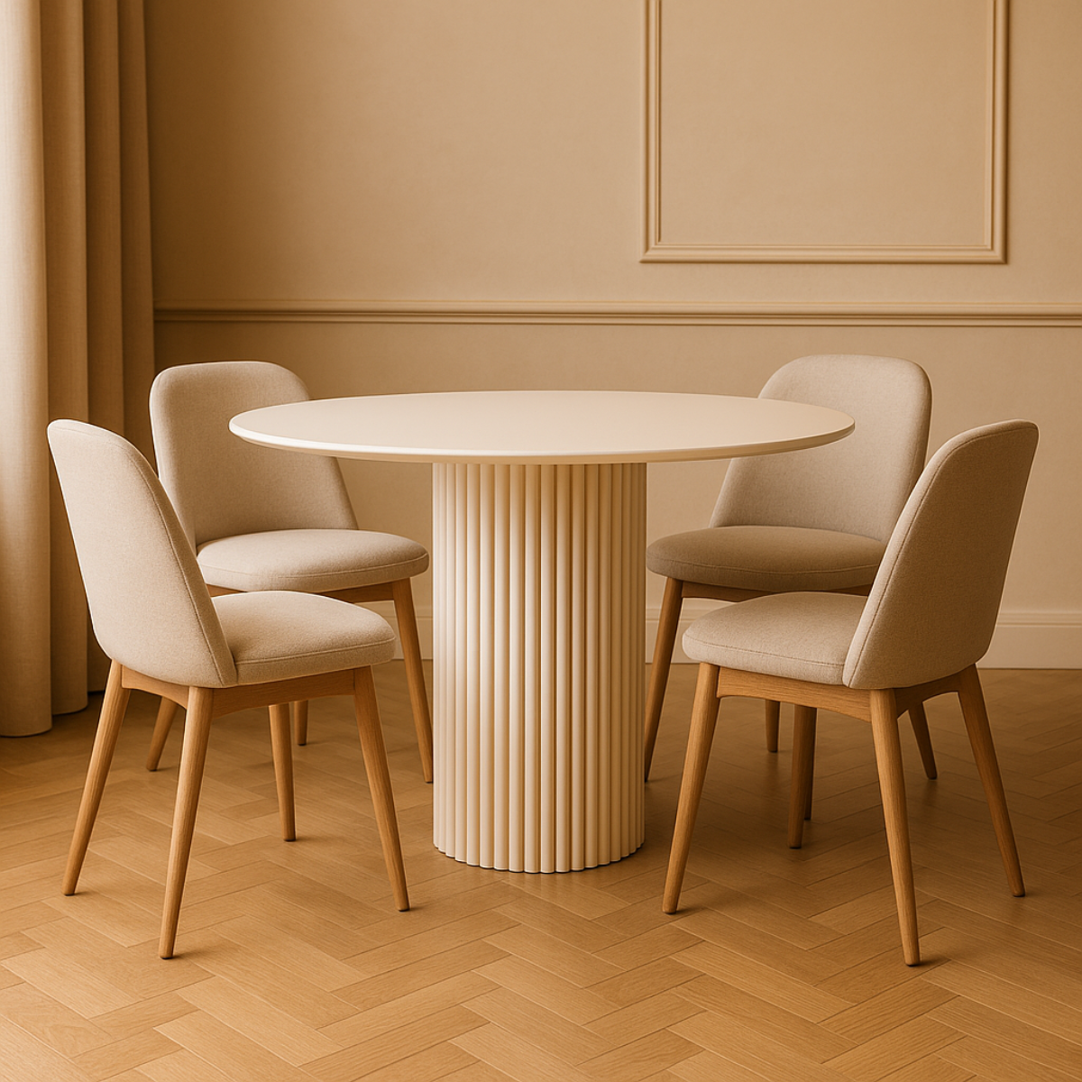 Masă rotundă de Dining Moderna, Esinti L