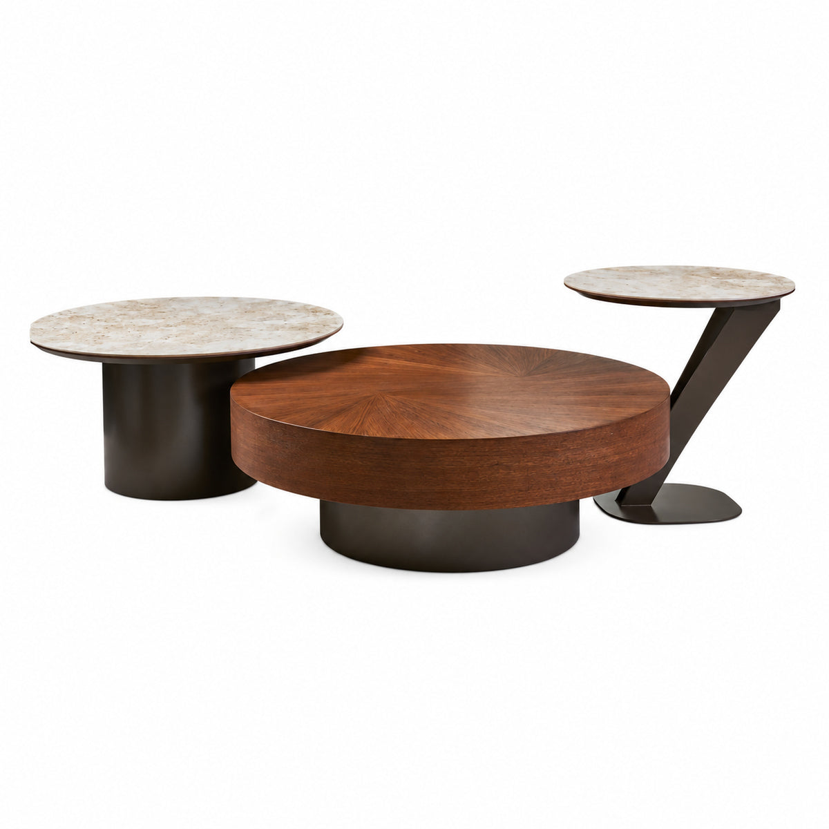 Set măsuțe de cafea Oak
