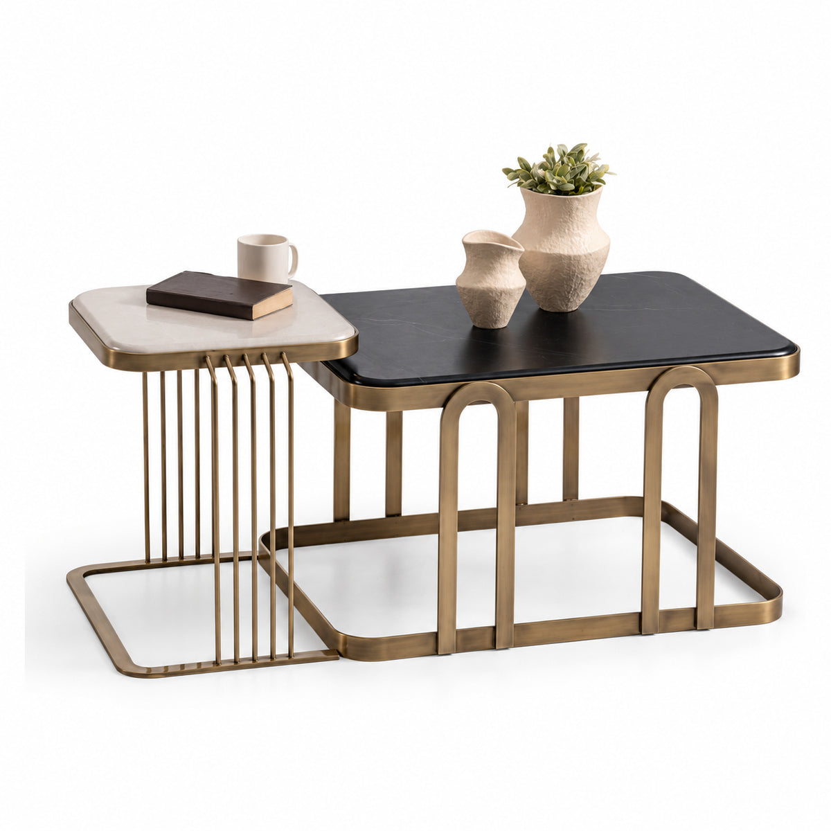 Set măsuțe de cafea Solid