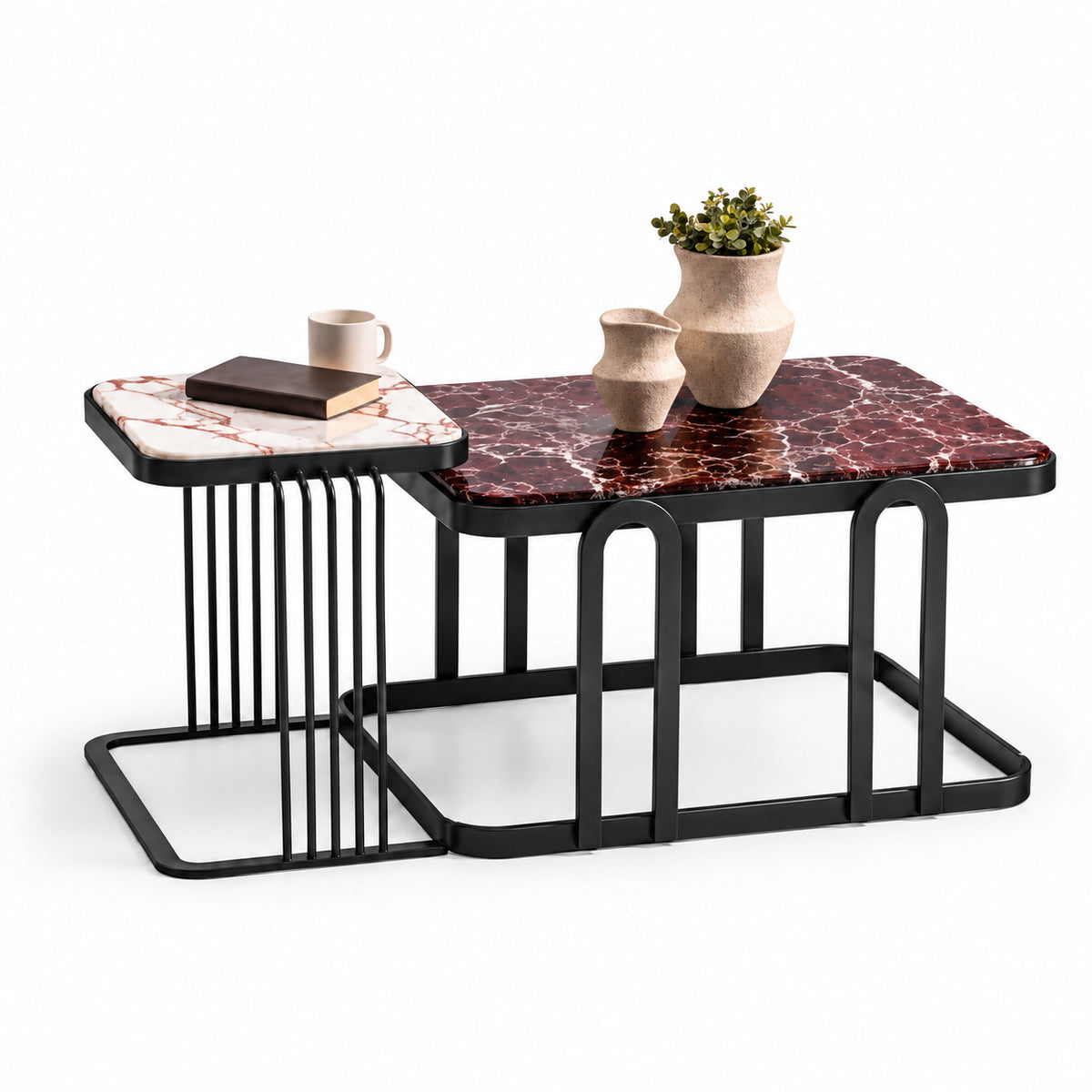 Set măsuțe de cafea Solid