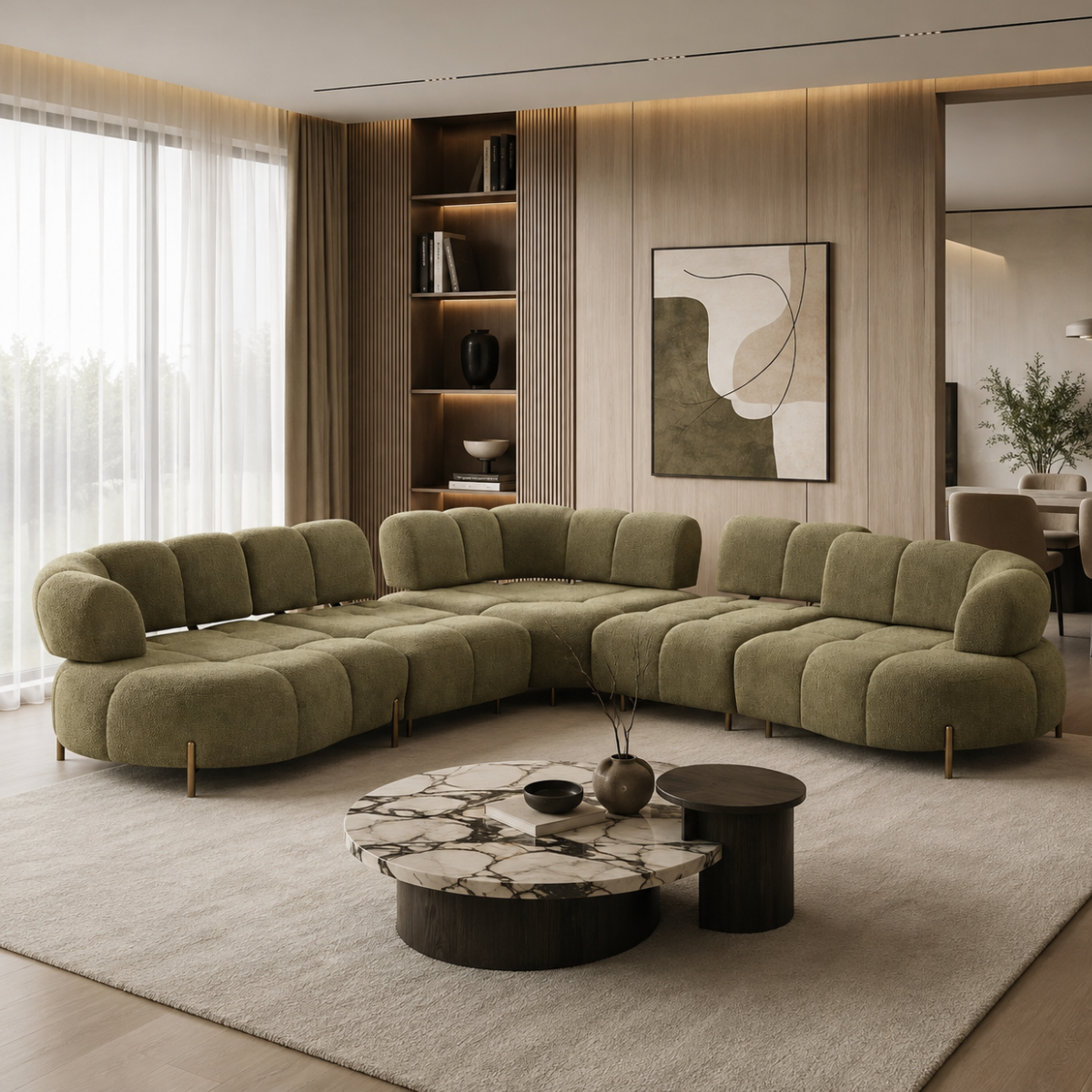 Coltar Modular Bucle, Vela