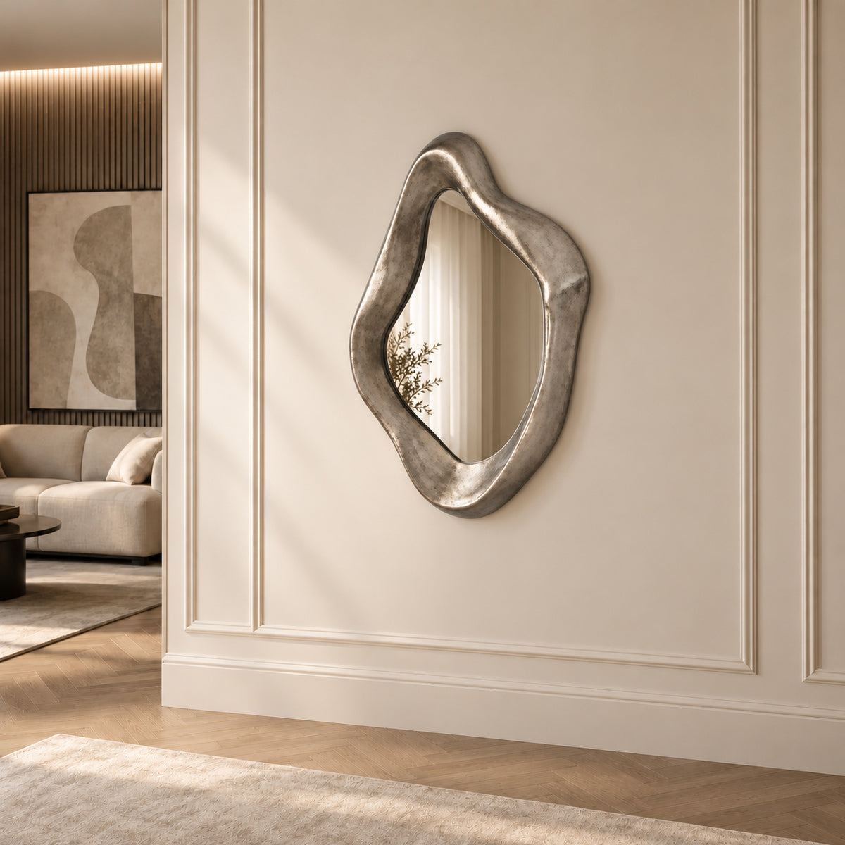 Oglindă Decorativă Luxury Organic Fold