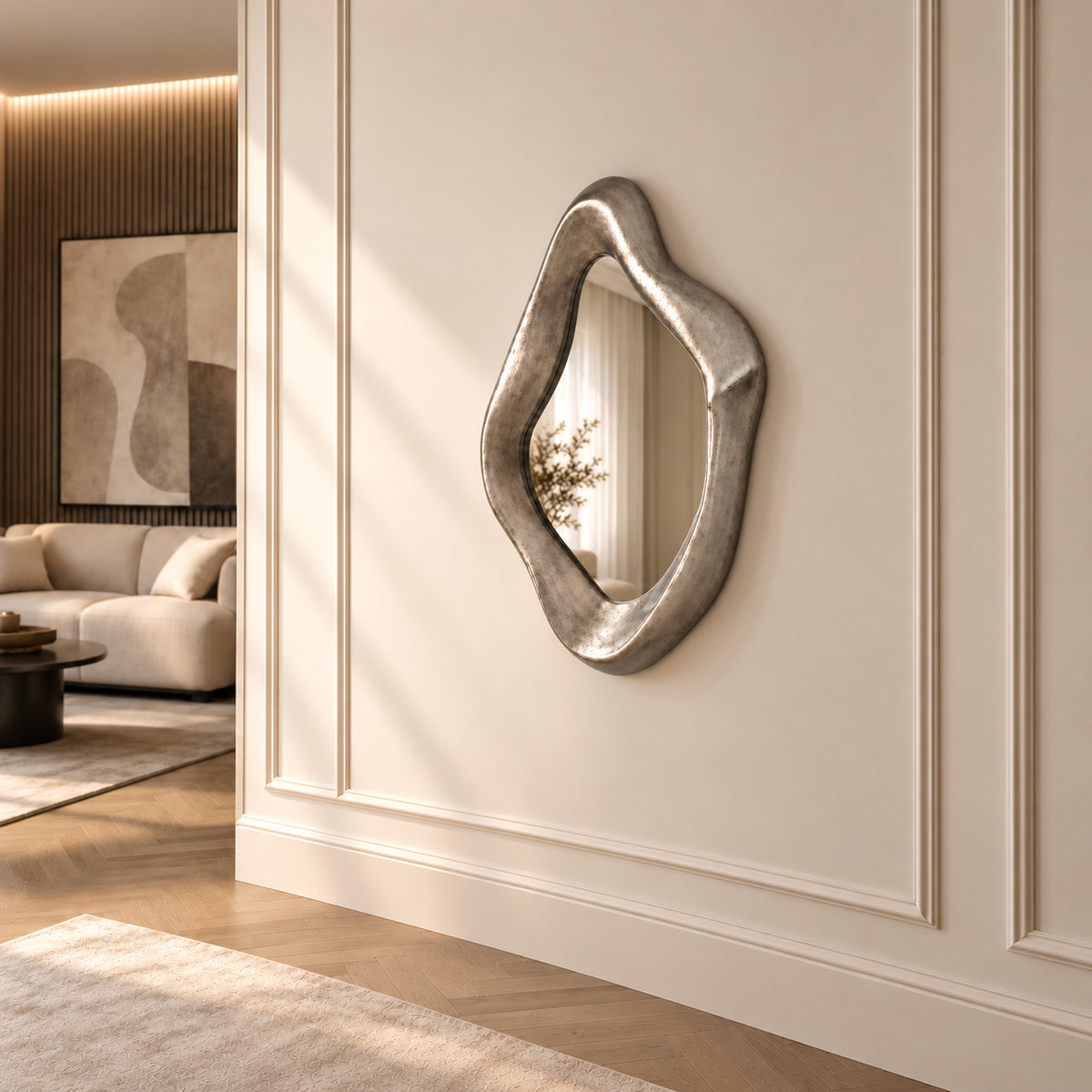 Oglindă Decorativă Luxury Organic Fold