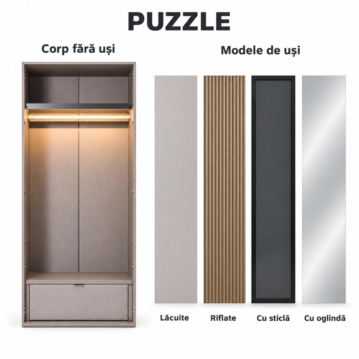 Dulap Modular de Lux Puzzle