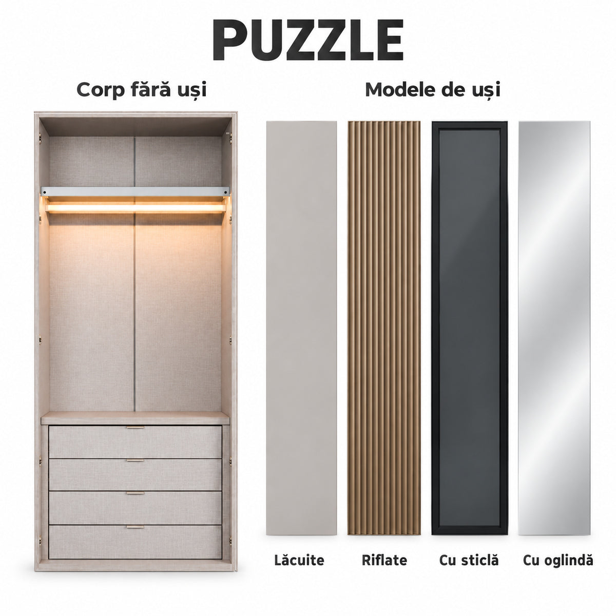 Dulap Modular de Lux Puzzle
