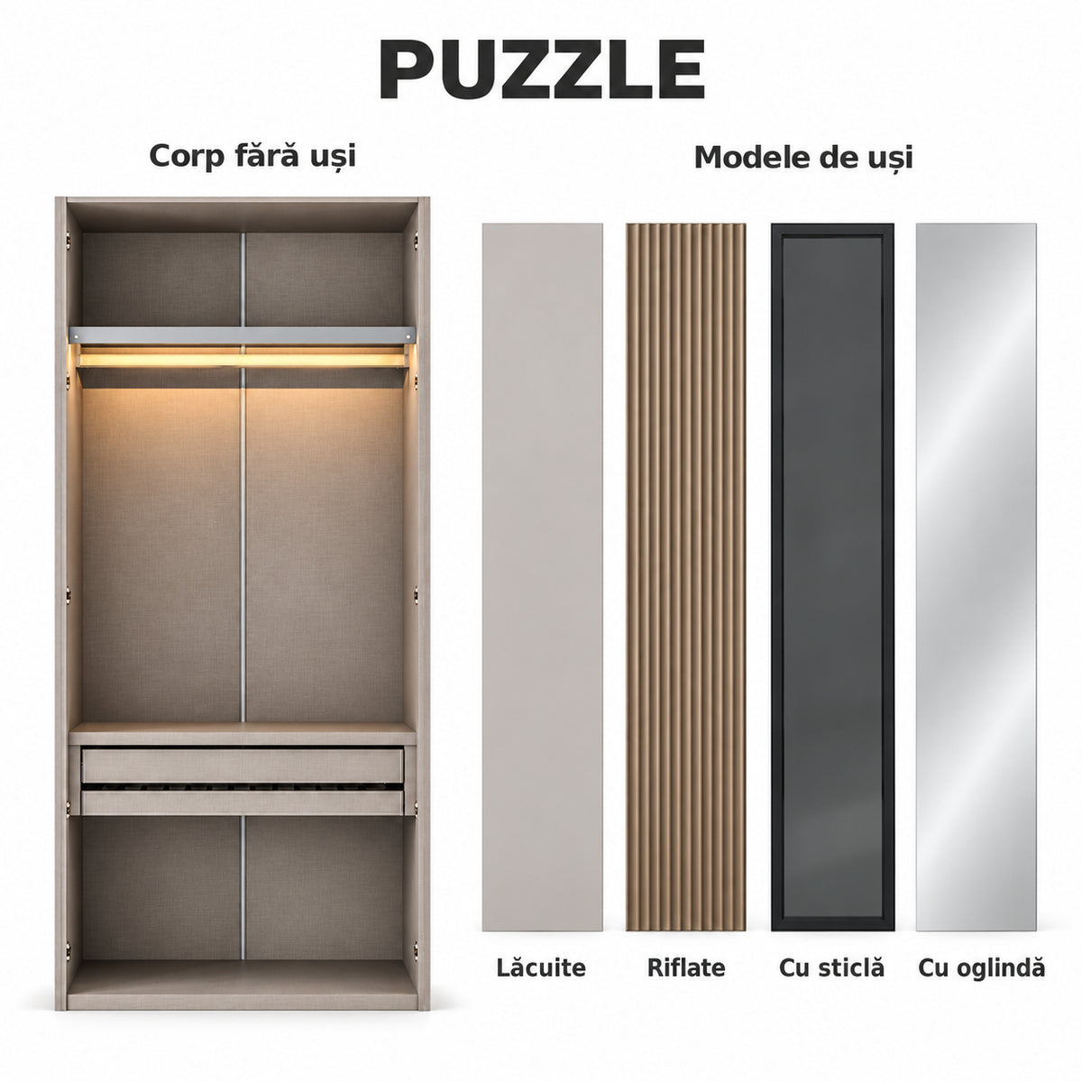 Dulap Modular de Lux Puzzle