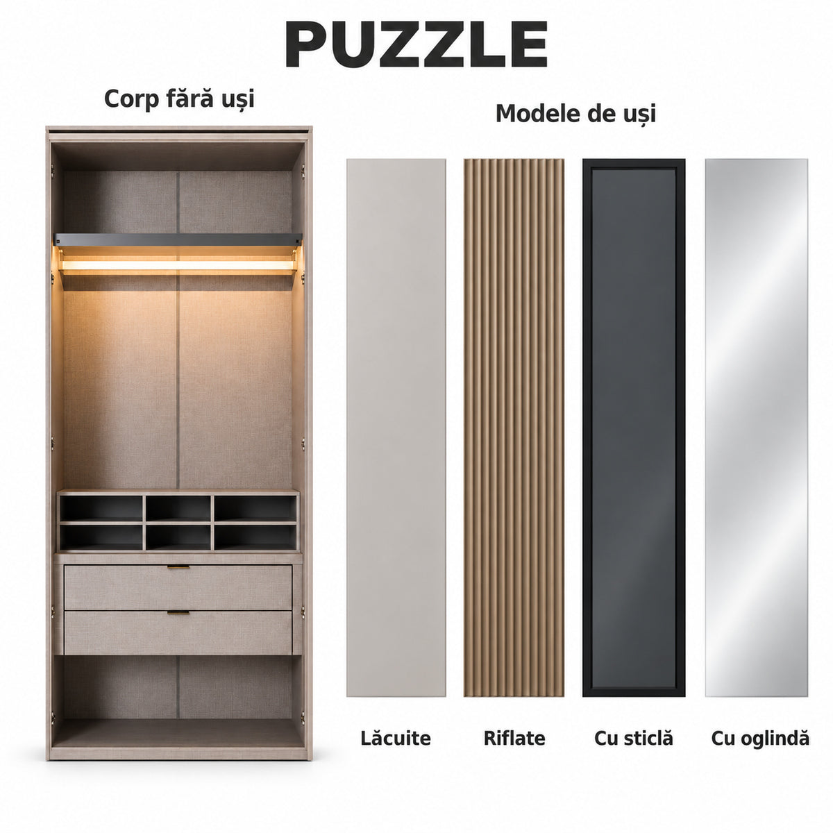 Dulap Modular de Lux Puzzle
