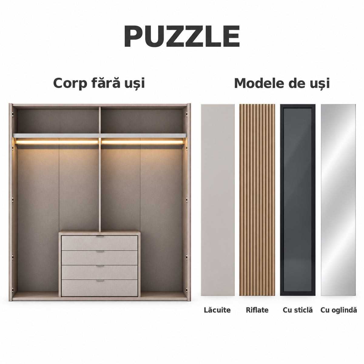 Dulap Modular de Lux Puzzle