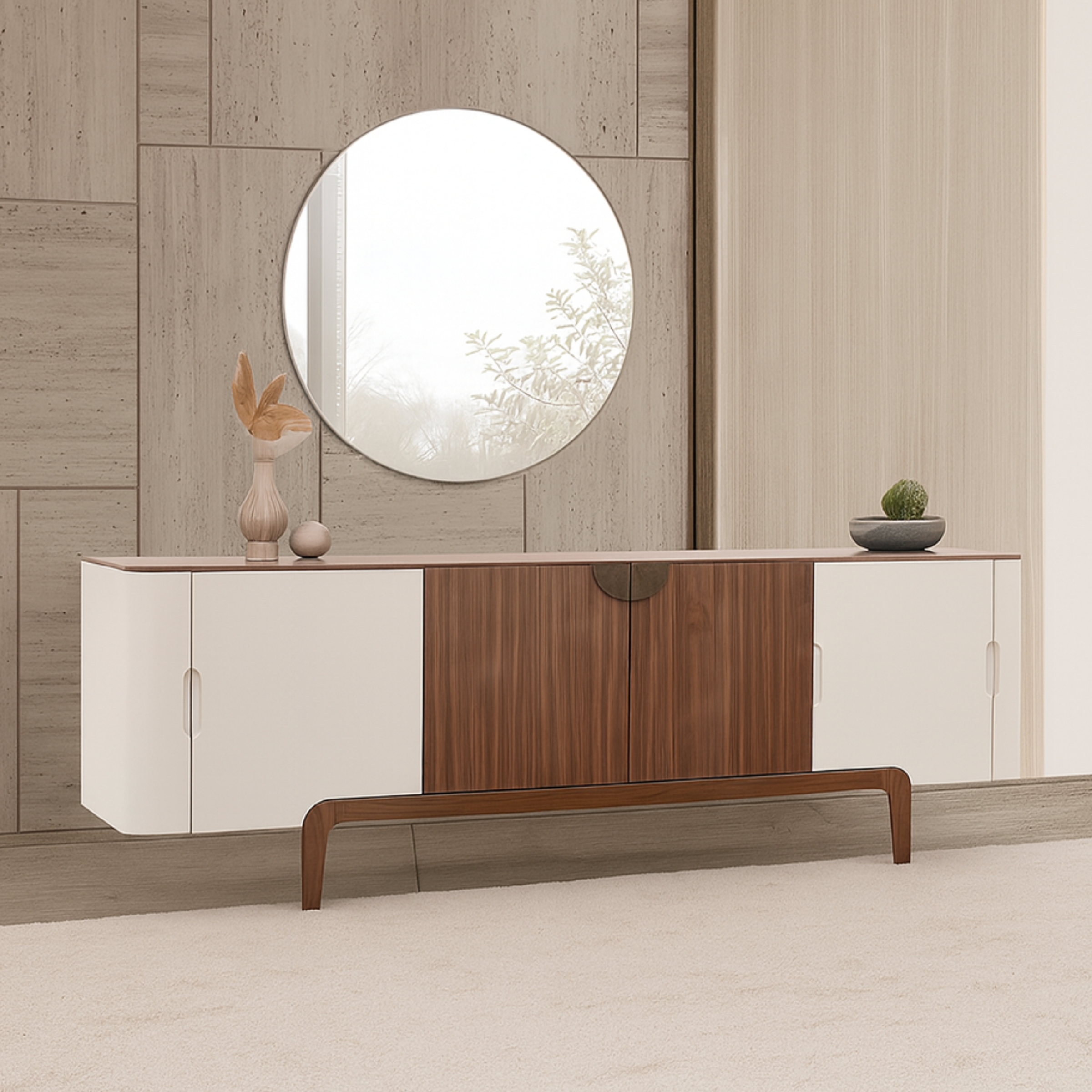 Comoda de Dining cu Oglinda, Velia