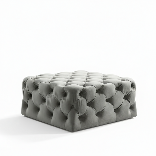 Taburet Tapitat Chesterfield, Milano