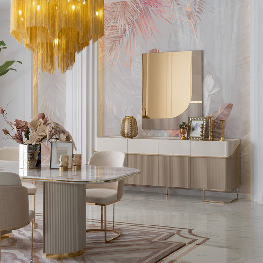 Comodă dining de lux Electra din MDF