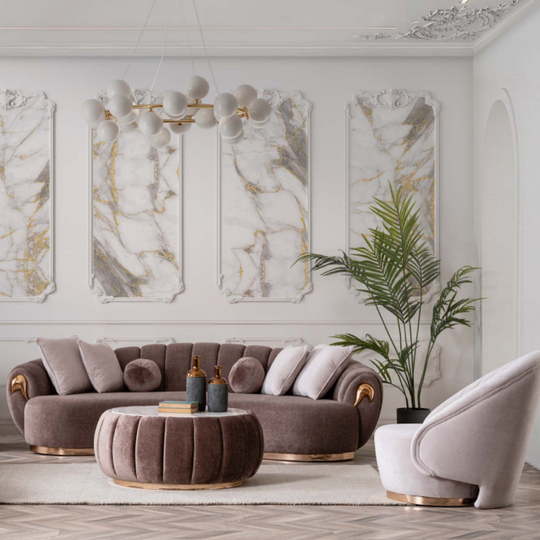 Set Canapele cu fotolii De Lux, Ada