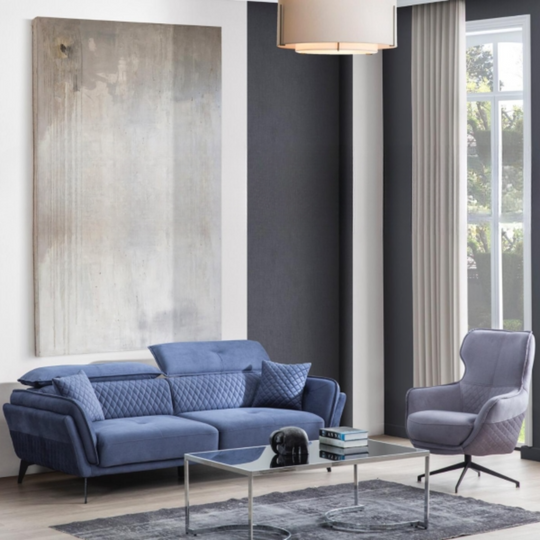 Canapele cu fotoliu ,moderne cu recliner, Roal B