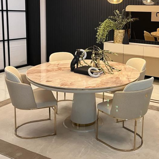 Masa Dining rotunda de lux, Electra