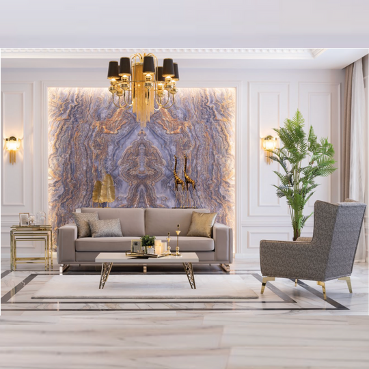 Set Canapea extensibila cu fotolii, Massima