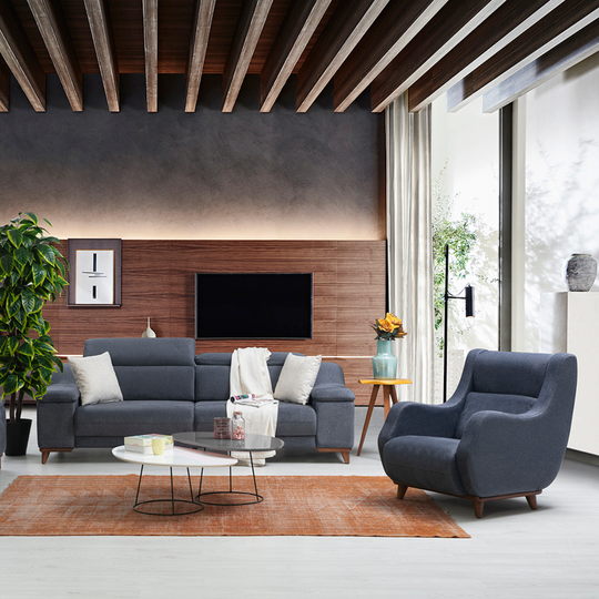 Canapele cu fotoliu ,moderne cu recliner, Mustang S